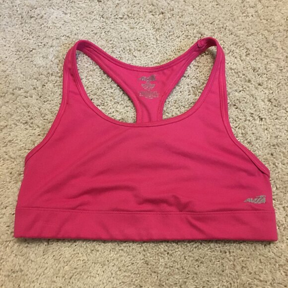 Hot Pink Barbiecore Racerback Sports Bra - Picture 7 of 10